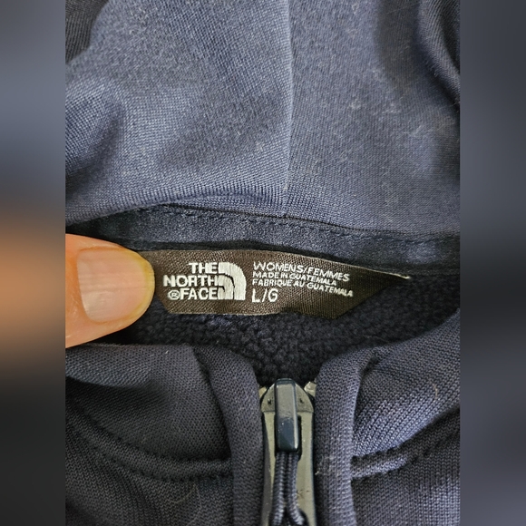 The North Face Half Dome Full-Zip Hoodie, Blue, Black, Women's Size L, USA Flag - Picture 12 of 16